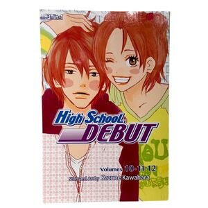 VIZ Media High School Debut Manga 3-in-1 10-12 Vol 4 Kazune Kawahara Shojo